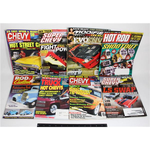 BUNDLE OF AUTOMOTIVE MAGAZINES