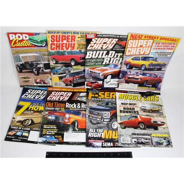 BUNDLE OF AUTOMOTIVE MAGAZINES