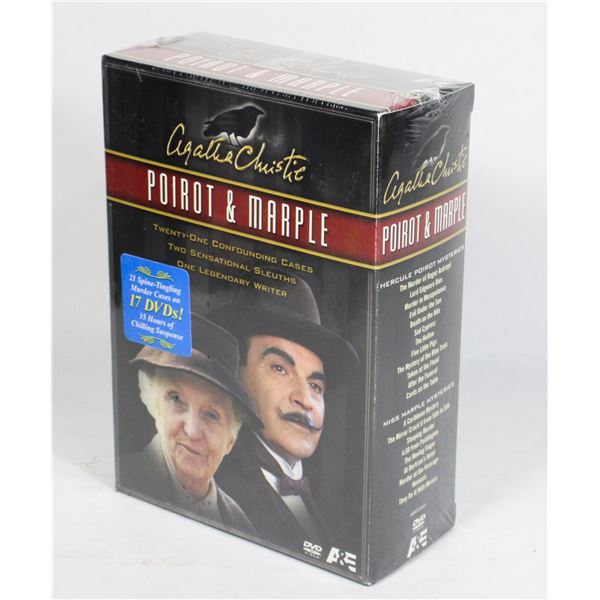SEALED A & E AGATHA CHRISTIE: POIROT & MARPLE DVDS
