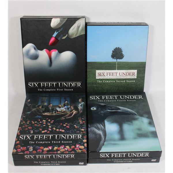 SIX FEET UNDER DVD SEASONS COMPLETE SEASON 1 TO 3