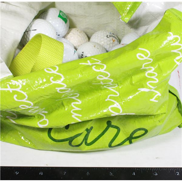 BAG OF GOLF BALLS