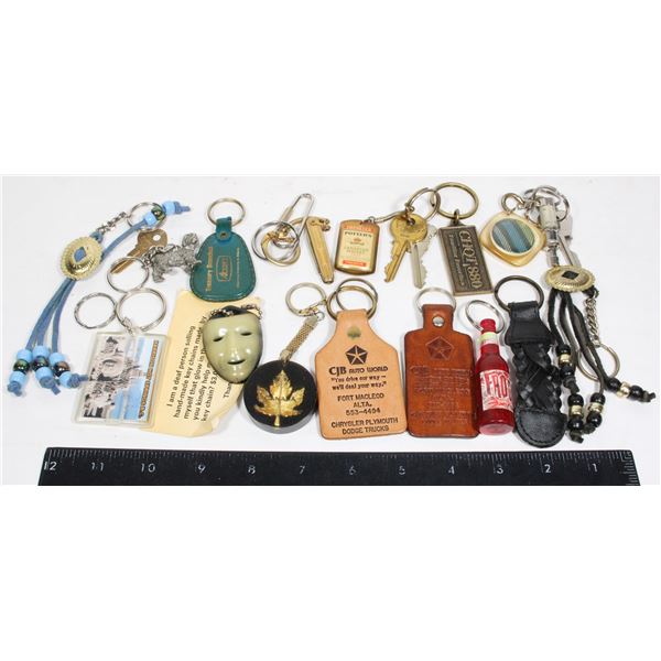 COLLECTIBLE KEY CHAINS