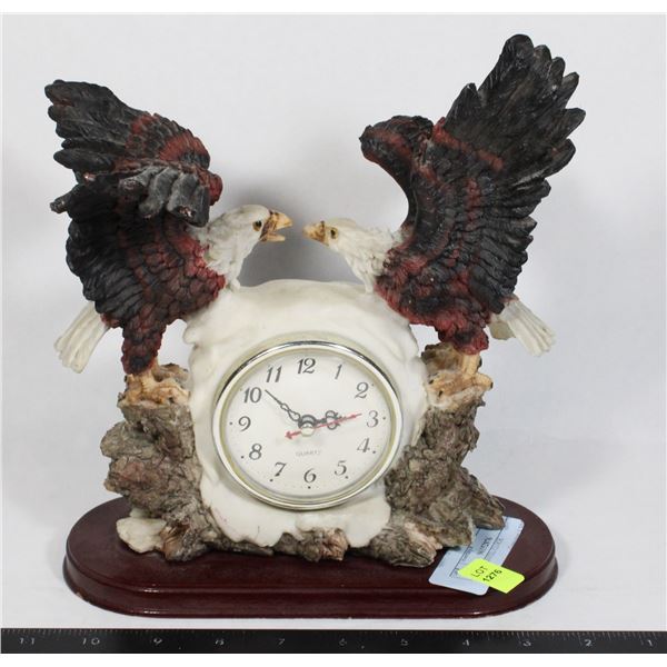 EAGLE MANTEL CLOCK
