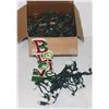 Image 1 : BOX OF CHRISTMAS LIGHTS AND DECORATIONS