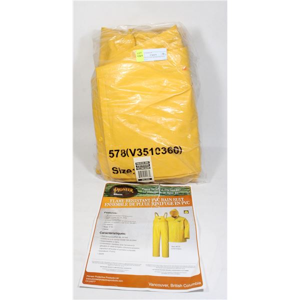 PIONEER FLAME RESISTANT PVC RAIN SUIT