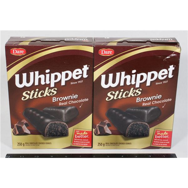 WHIPPET STICKS BROWNIES (3x250G)