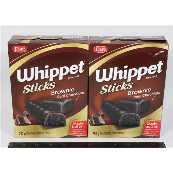 WHIPPET STICKS BROWNIES (3x250G)