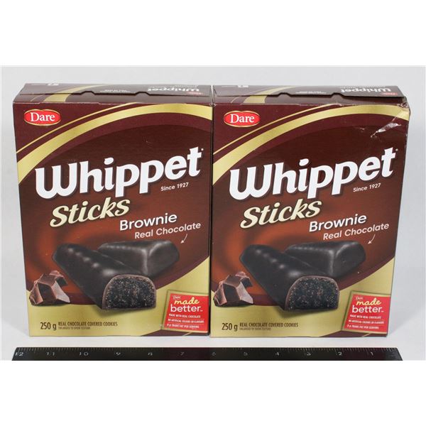 WHIPPET STICKS BROWNIES (3x250G)