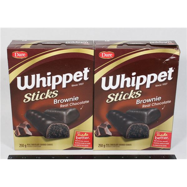 WHIPPET STICKS BROWNIES (3x250G)