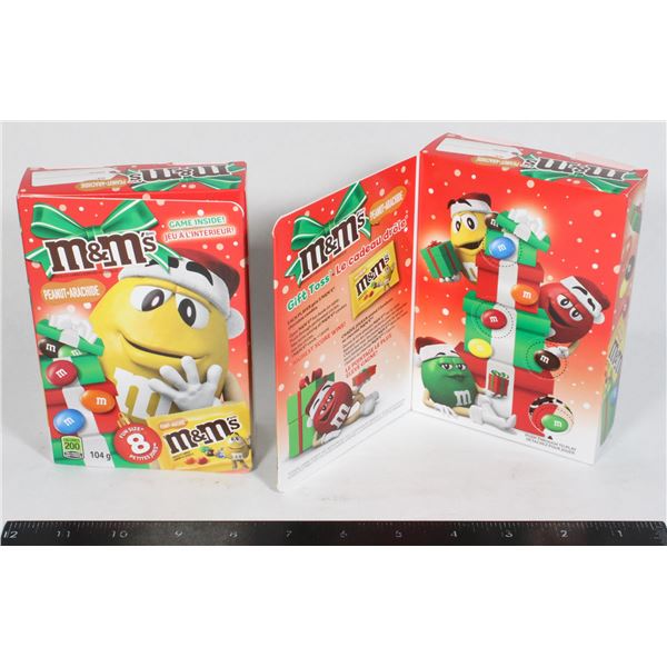 TWO M&MS CHRISTMAS GIFT PACKS