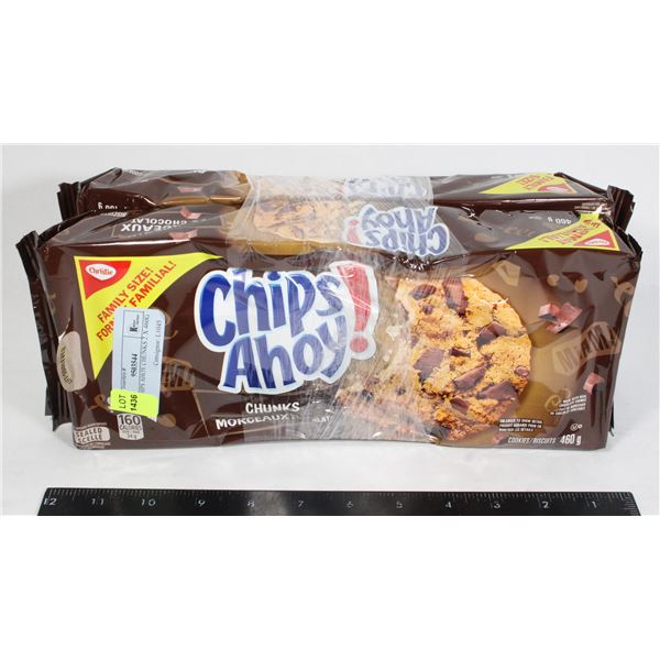 PAIR CHIPS AHOY CHUNKS 2 X 460G