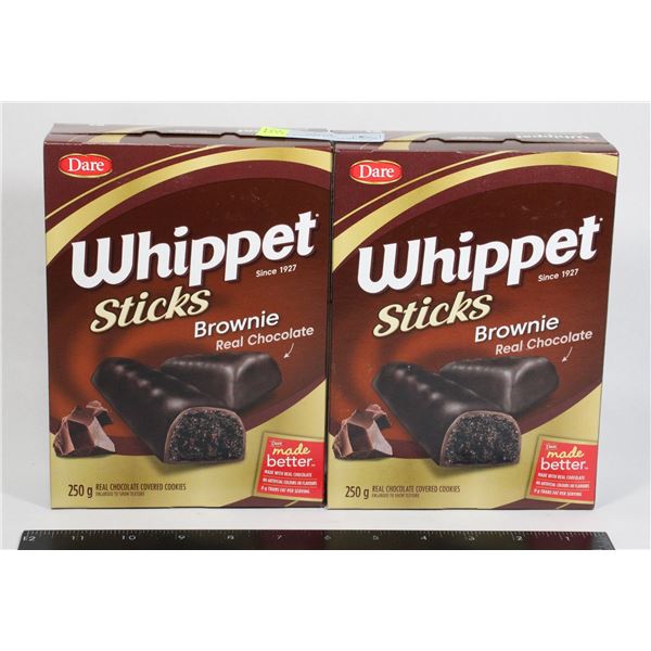 PAIR OF WHIPPET BROWNIES (2 X 250G)