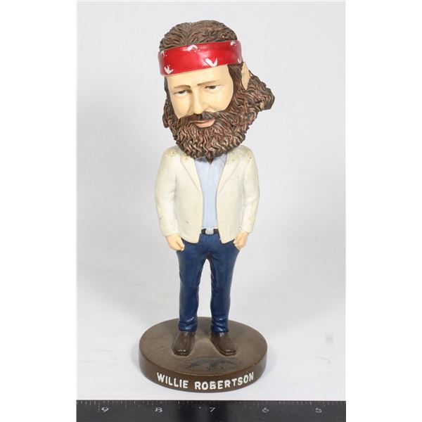 DUCK DYNASTY WILLIE ROBERTSON BOBBLE HEAD