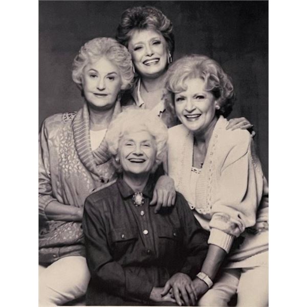 The Golden Girls with Betty White Unsigned Photo