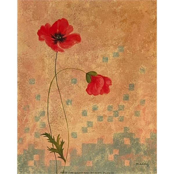 Vintage Floral Art Print