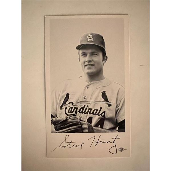 Steve Huntz facsimile signed photo. 3x5 inches