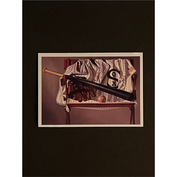 MLB Chicago White Sox Lithograph Reprint on Card