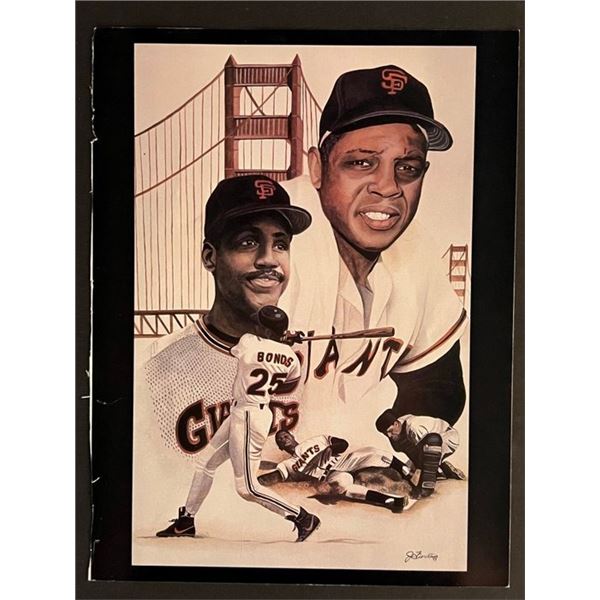 MLB MVP San Francisco Giants Barry Bonds Magazine Page