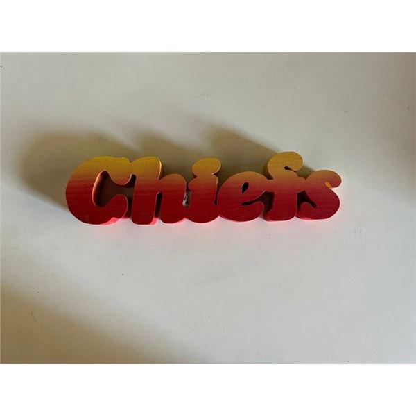Kansas City Chiefs Logo Block