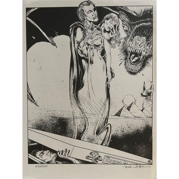 Unknown artist signed print