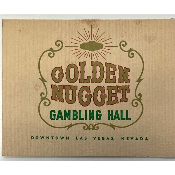 Golden Nugget note card