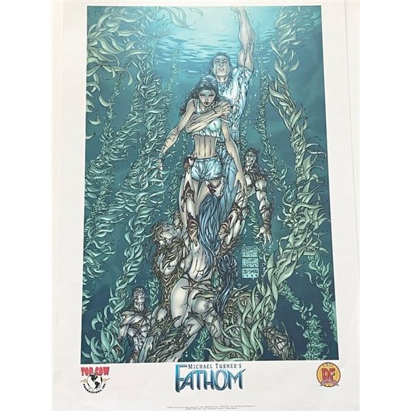 Michael Turner's Fathom Comic Poster