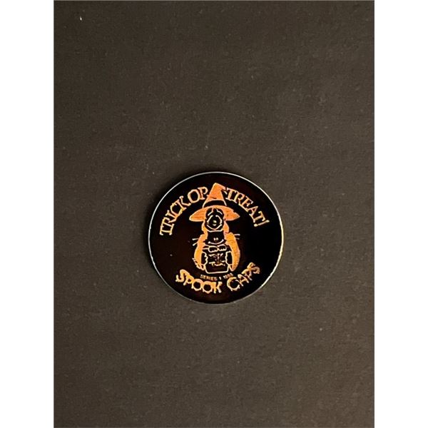 Vintage 1990s POGs Game Cap Trick Or Treat Spook Caps