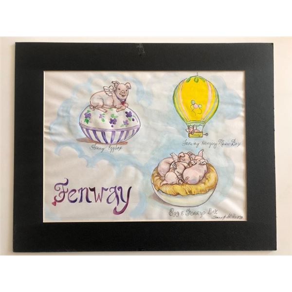 Fenway the Pigasus Original Art