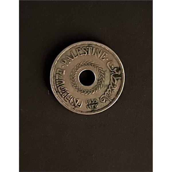 1935 Palestine Coin 20 Mils