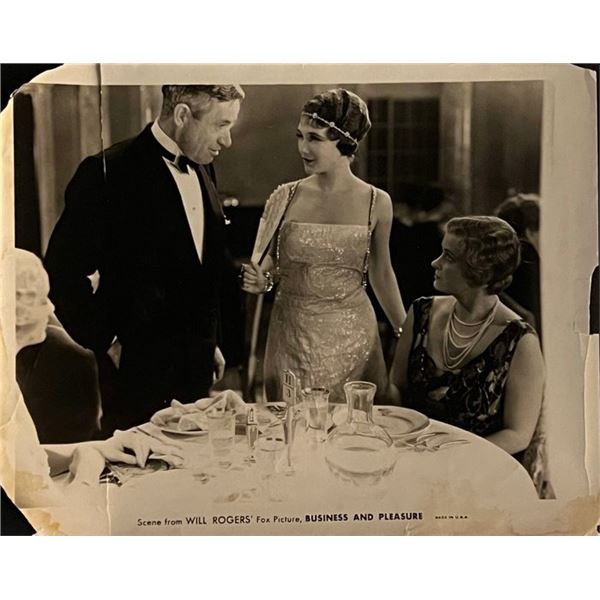 1932 Business and Pleasure Movie Photo