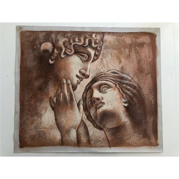 Venetian inspired original painting on canvas