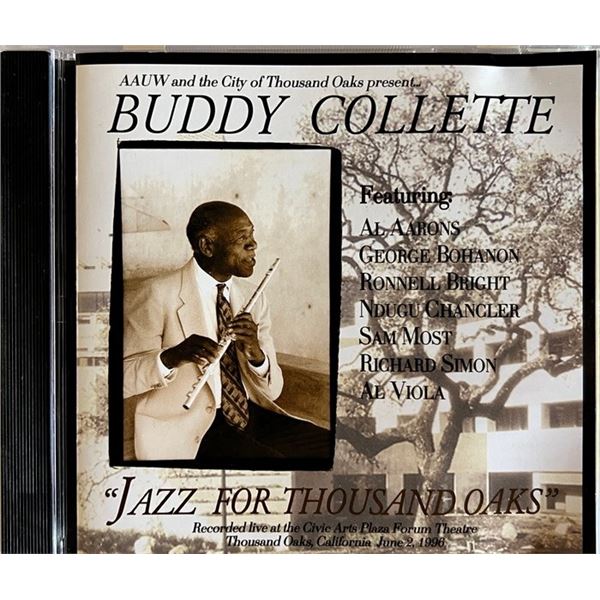 Buddy Collette Jazz For Thousand Oaks CD
