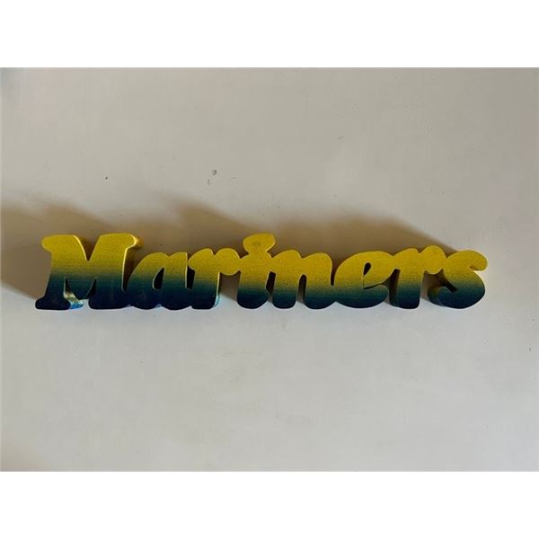 Seattle Mariners Logo Block