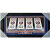 Image 1 : N.Y. Islanders Stanley Cup Banners Framed Photo