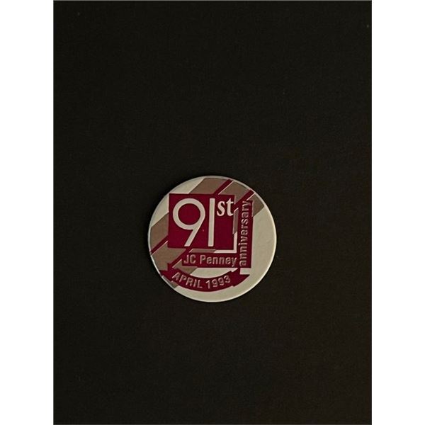 Vintage 1990s POGs Game Cap JC Penny 91st Anniversary