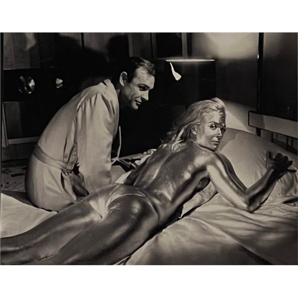 Sean Connery Goldfinger James Bond 007 Unsigned Photo