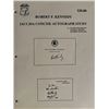 Image 1 : Robert F. Kennedy autograph study book. 9x11 inches