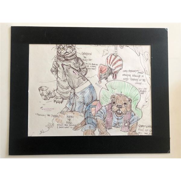Fenway the Pigasus Original Art  - McCarthy-Eaton