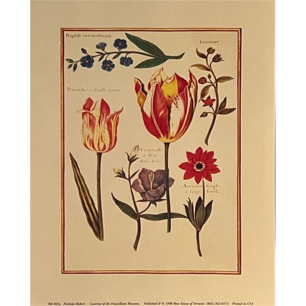Vintage Floral Art Print