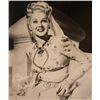 Image 1 : Adele Jergens facsimile signed photo. 3x5 inches
