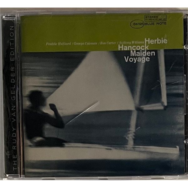 Herbie Hancock Maiden Voyage CD. 5x6 inches