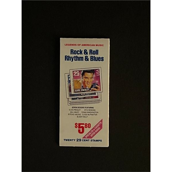 29 Cent 1992 Rock & Roll Rhythm & Blues US Stamp book of 20
