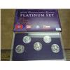 Image 2 : 2002 Platinum Commemorative Quarters Set