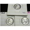Image 1 : 1962, 63 And 64 Roosevelt Dimes (Proof)