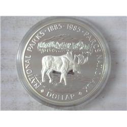 1985 Canada National Parks $ (Proof) .3750 Oz ASW
