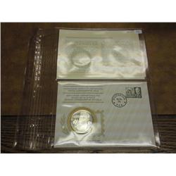 1975 Swedin FDC With Proof Sterling Medal