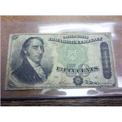 50 Cent US Fractional Currency