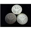 Image 2 : 3 Assorted Barber Quarters
