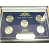 Image 1 : 2003 US State Quarter Collection (In Case)