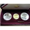 Image 1 : 1983/4 US Olympic 3 Coin Gold Set (UNC)